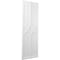 Ekena Millwork True Fit PVC Cedar Park Fixed Mount Shutters, White, 18W x 74H, PR TFP001CP18X074WH - alternate 12